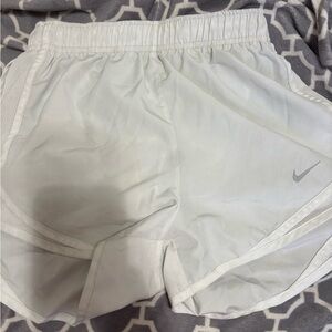 Nike Women's Light Gray Athletic Shorts